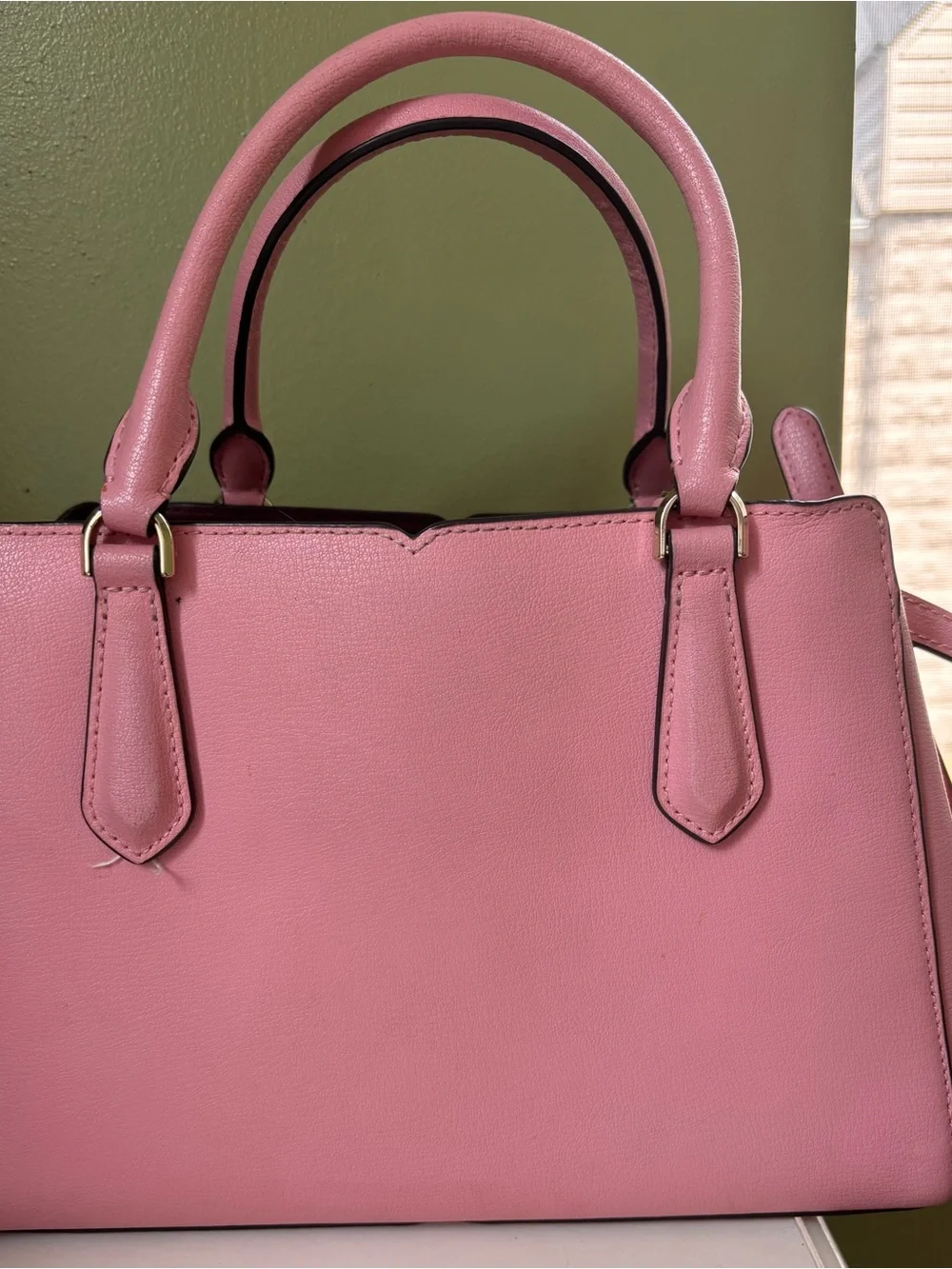 kate spade Pink Top-Handle Leather Satchel